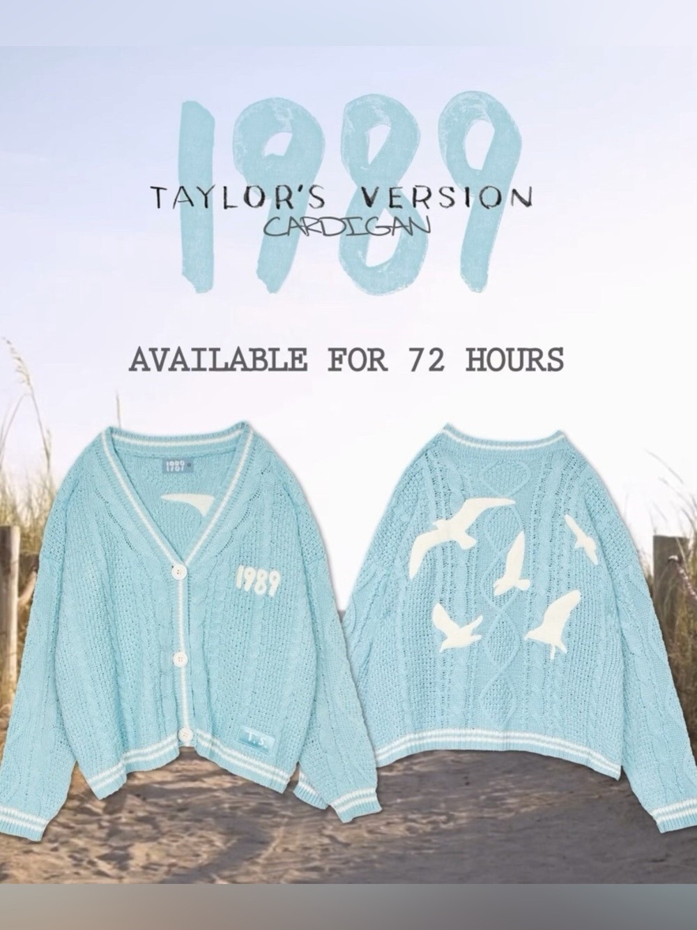 Taylor Swift 1989 Taylor’s Version Cardigan